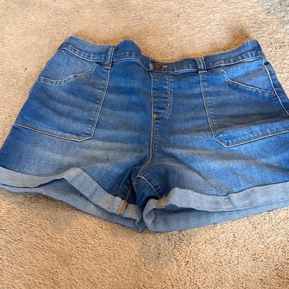 Denim Blue Women's Shorts